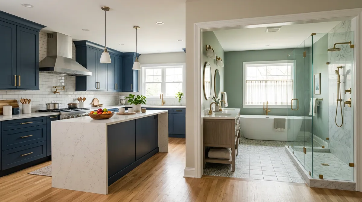 kitchen and bathroom renovations