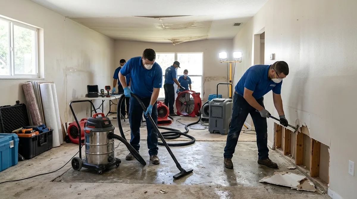 flood damage restoration