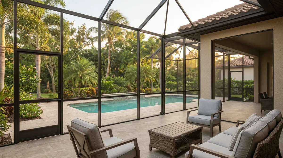 screen room installation near me