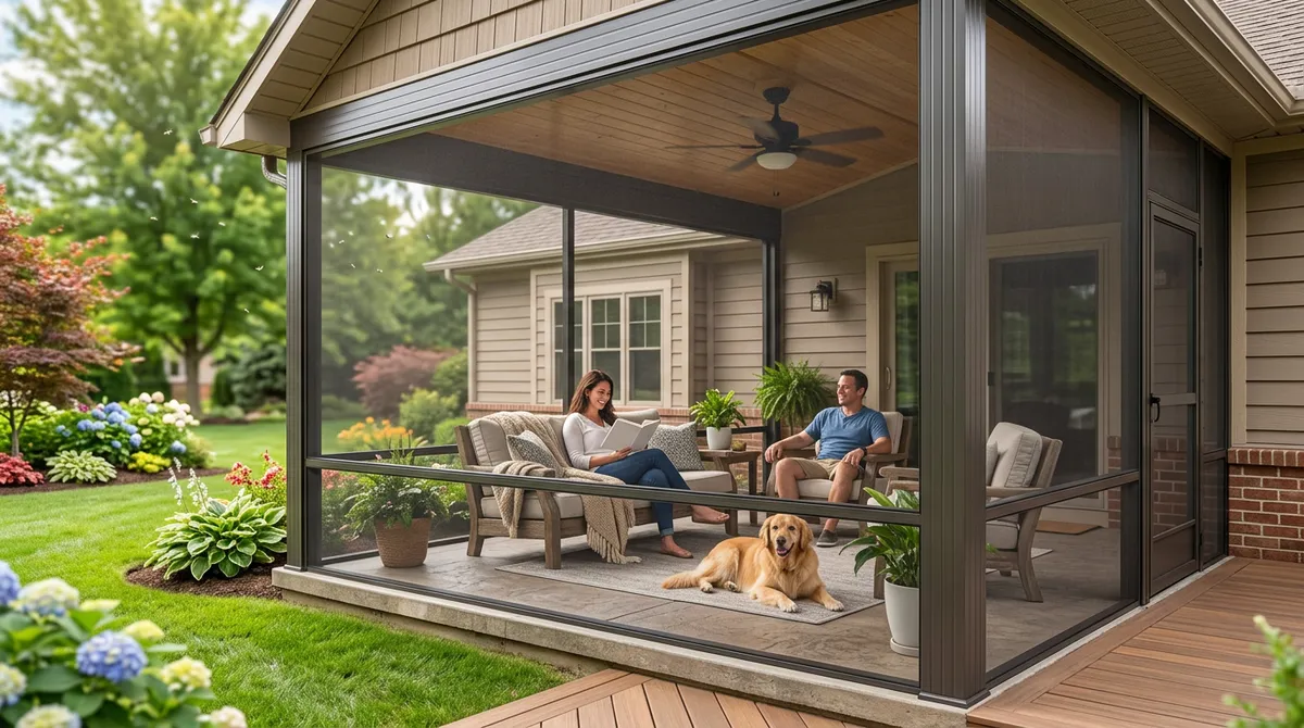 screen room installation near me