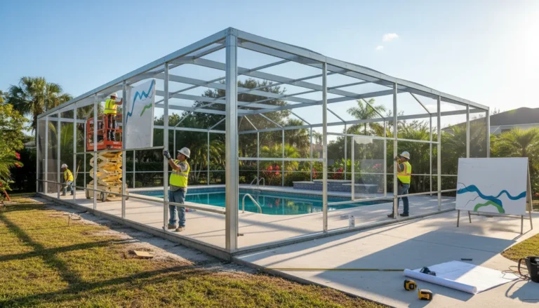 3 Key Steps to a Flawless Pool Enclosure Installation