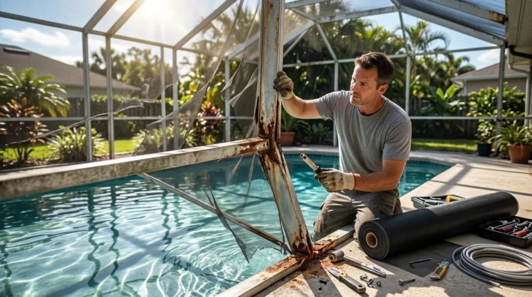 9 Pool Cage Repair Tips Every Tampa Bay Homeowner Needs