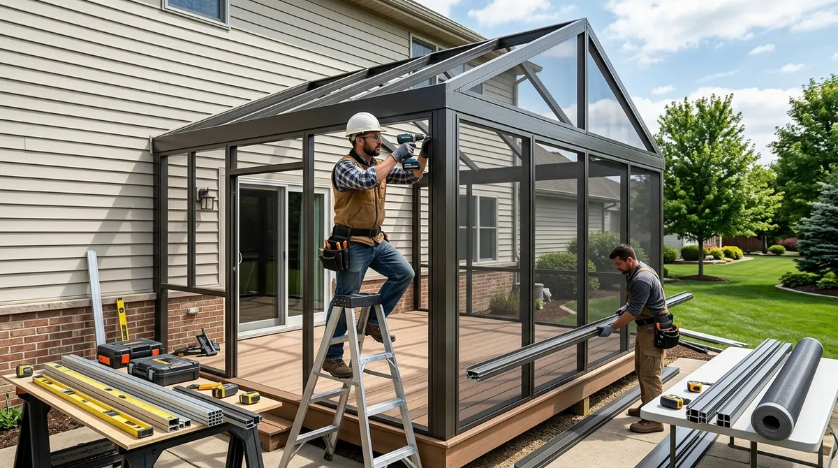custom screen rooms