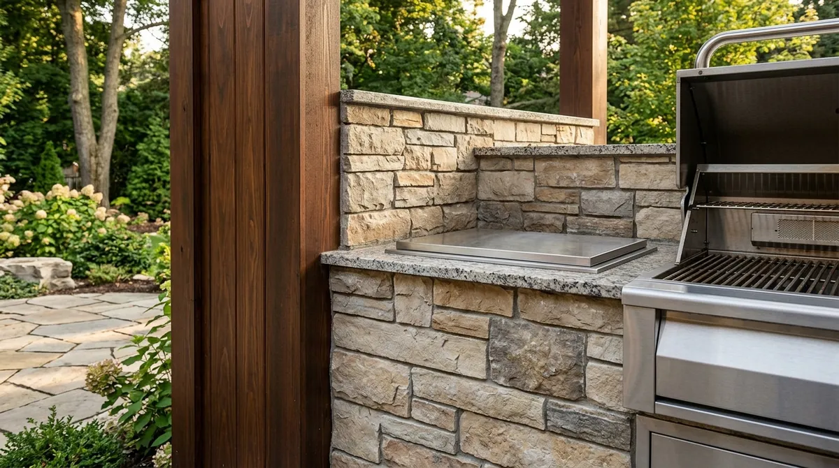 outdoor kitchen enclosures